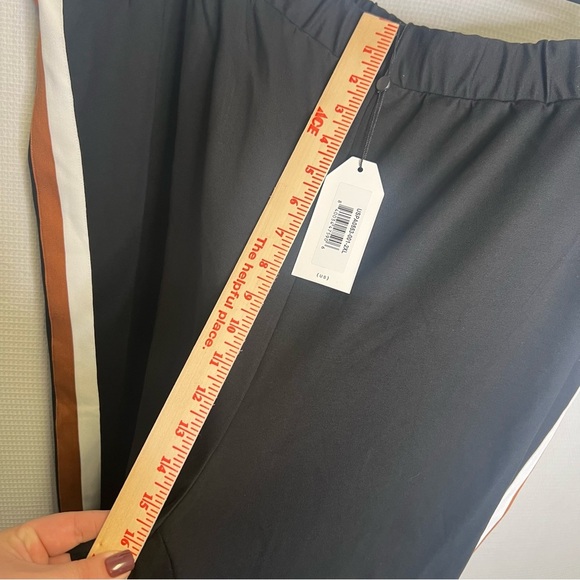 Universal Standard | Black Pants with Side Stripes 2XL Ponte - Picture 10 of 11